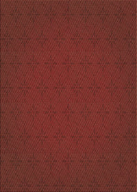 Machine Washable Transitional Cranberry Red Rug, wshpat461brn