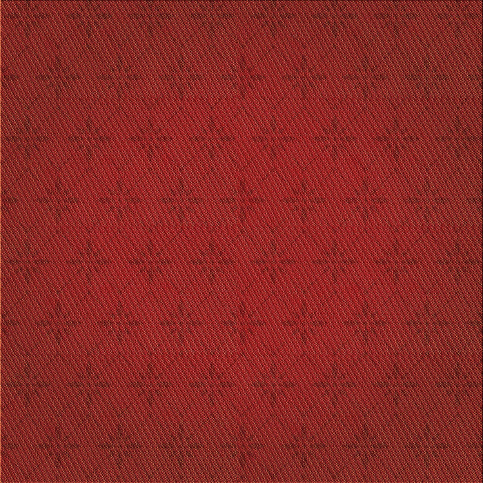 Round Patterned Tomato Red Rug, pat461org