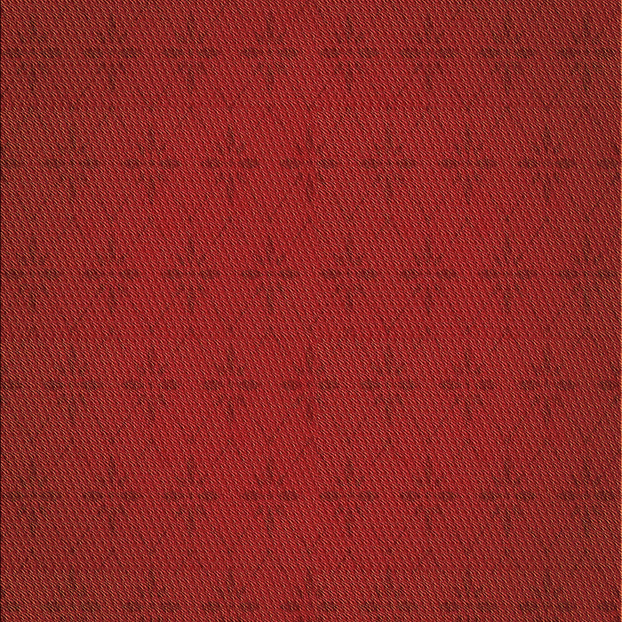 Patterned Tomato Red Rug, pat461org