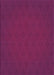 Patterned Deep Pink Rug, pat461pur