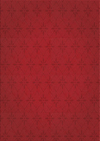 Machine Washable Transitional Red Rug, wshpat461rd