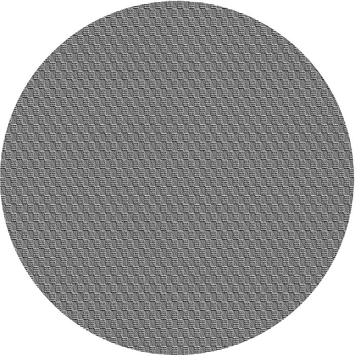 Square Patterned Cloud Gray Rug, pat462gry