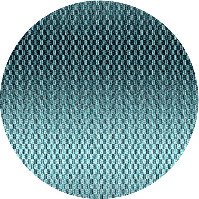 Square Machine Washable Transitional Medium Teal Green Rug in a Living Room, wshpat462lblu