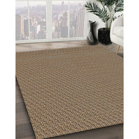 Patterned Brown Sugar Brown Rug, pat462org