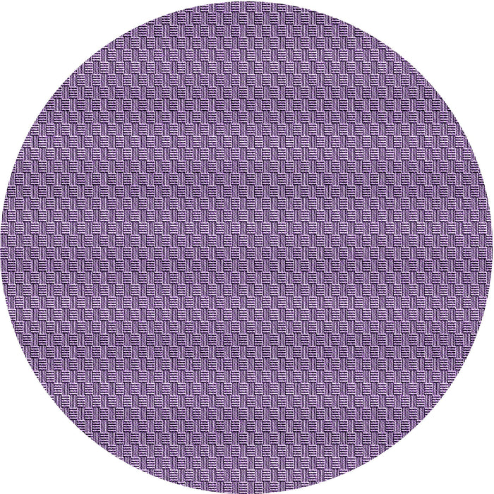 Square Machine Washable Transitional Bright Lilac Purple Rug in a Living Room, wshpat462pur