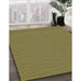 Machine Washable Transitional Golden Gold Rug in a Family Room, wshpat462yw