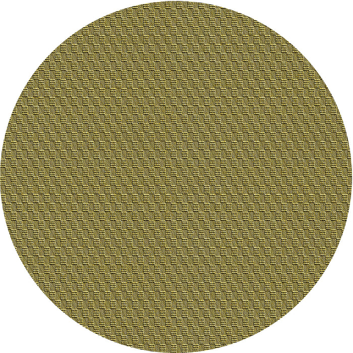 Square Patterned Golden Gold Rug, pat462yw