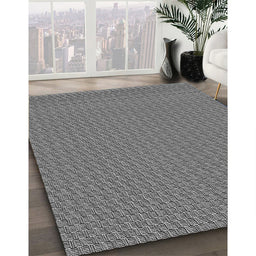 Machine Washable Transitional Charcoal Black Rug in a Family Room, wshpat462