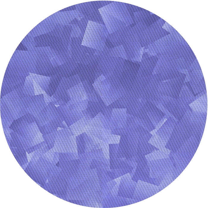Square Machine Washable Transitional Purple Mimosa Purple Rug in a Living Room, wshpat463blu