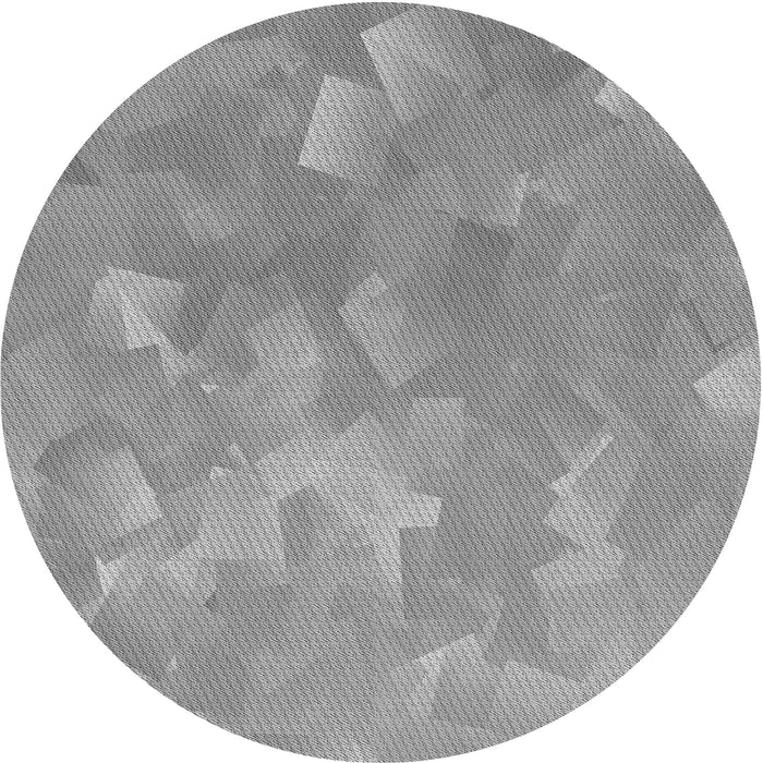 Square Patterned Gray Rug, pat463gry