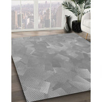 Patterned Gray Rug, pat463gry