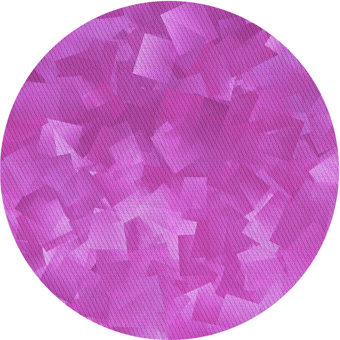 Square Machine Washable Transitional Fuchsia Magenta Purple Rug in a Living Room, wshpat463pur