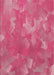 Machine Washable Transitional Dark Hot Pink Rug, wshpat463