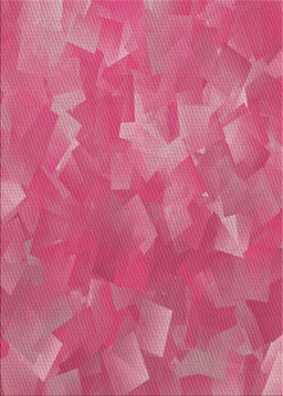 Patterned Dark Hot Pink Novelty Rug, pat463
