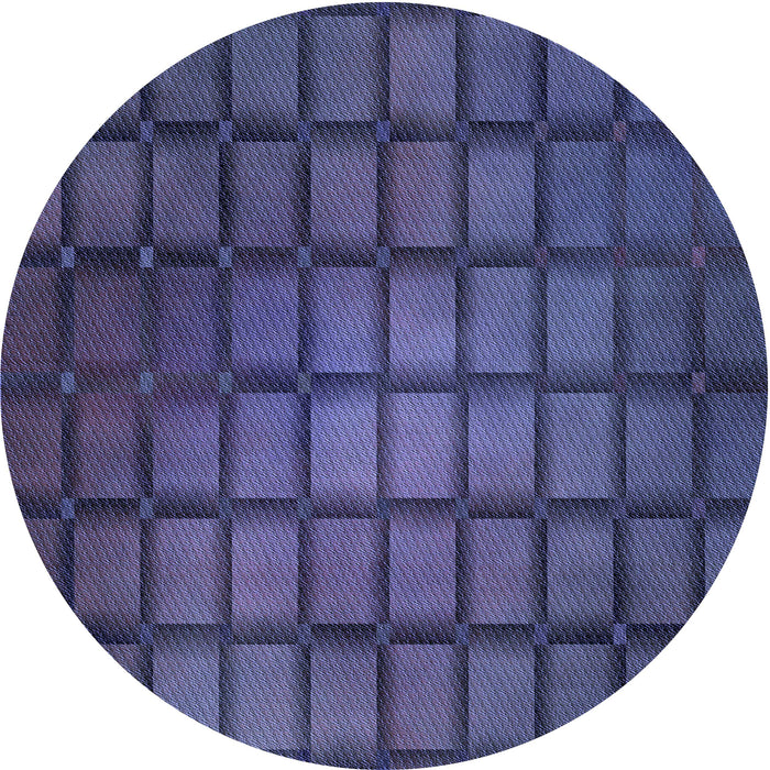 Square Patterned Blue Rug, pat464blu