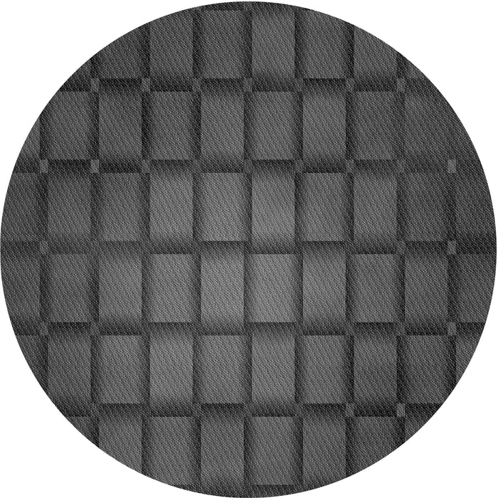 Square Patterned Gray Rug, pat464gry