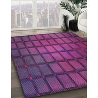 Patterned Orchid Purple Rug, pat464pur