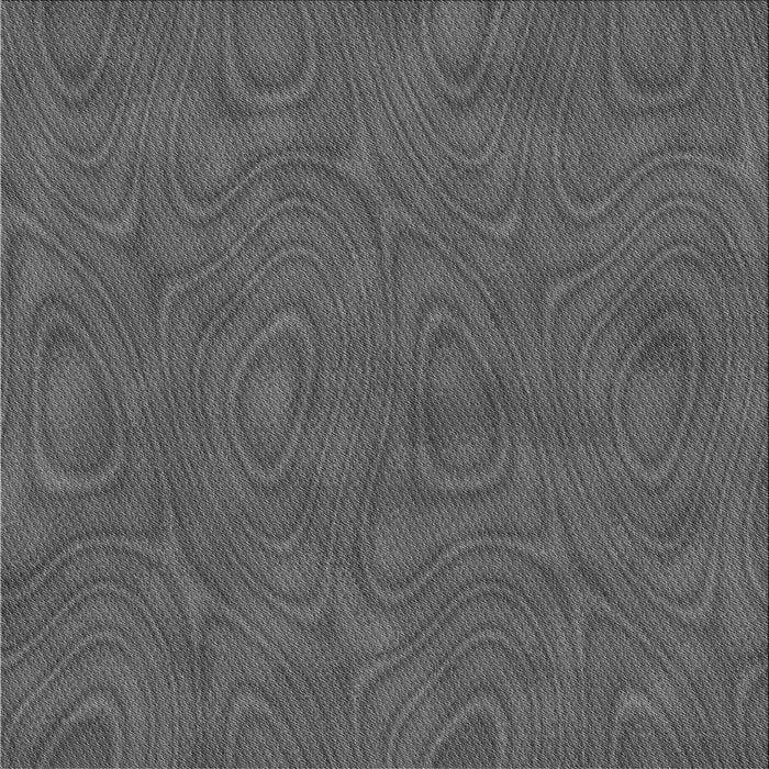 Round Patterned Platinum Gray Rug, pat466gry