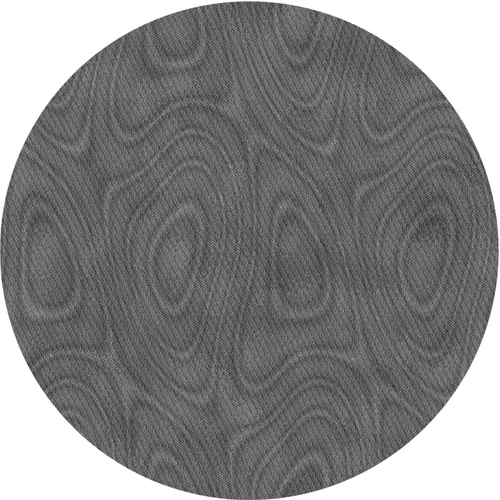 Square Patterned Platinum Gray Rug, pat466gry