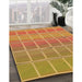 Machine Washable Transitional Yellow Rug in a Family Room, wshpat467org