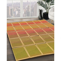 Patterned Yellow Rug, pat467org