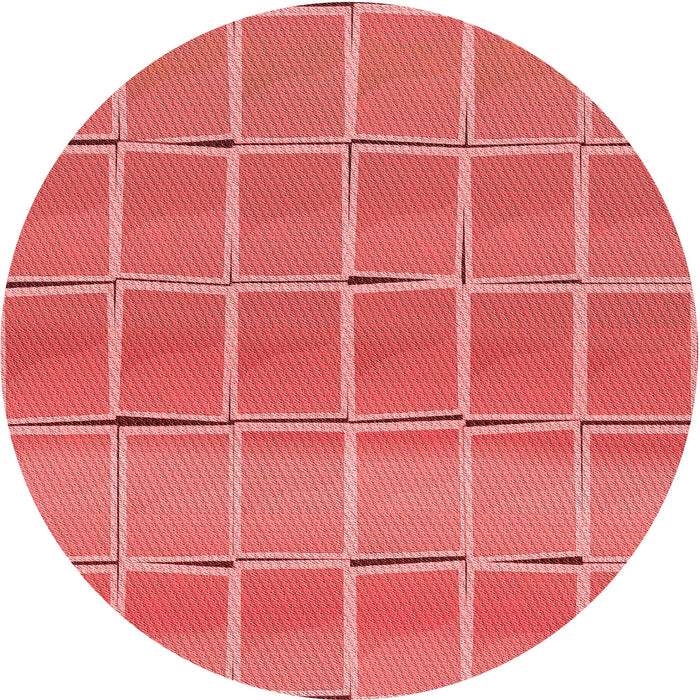 Square Machine Washable Transitional Red Rug in a Living Room, wshpat467rd