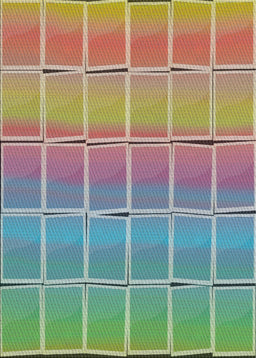 Patterned Green Novelty Rug, pat467