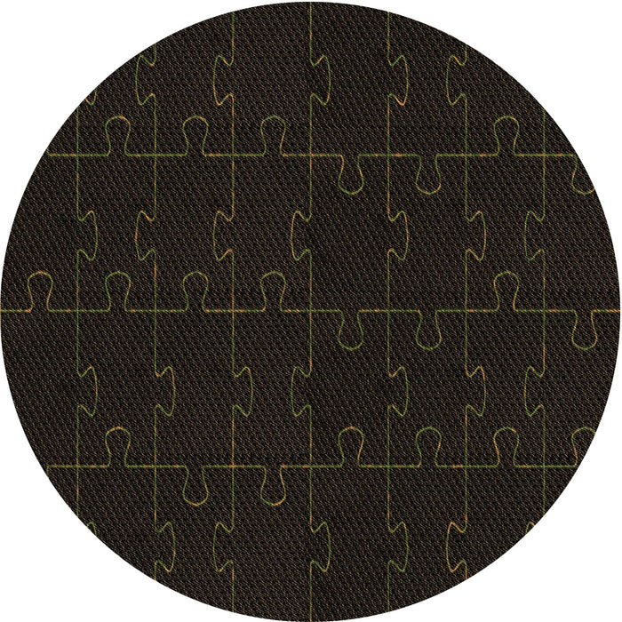 Square Machine Washable Transitional Chocolate Brown Rug in a Living Room, wshpat468brn