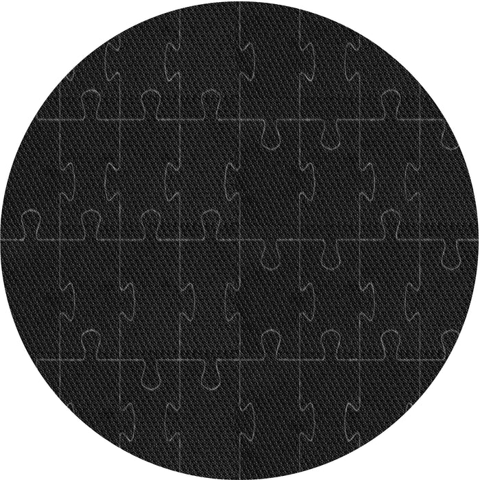 Square Machine Washable Transitional Black Rug in a Living Room, wshpat468gry