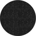 Square Machine Washable Transitional Black Rug in a Living Room, wshpat468gry