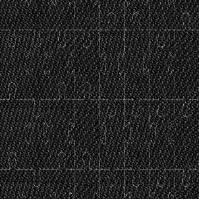 Patterned Black Rug, pat468gry