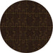 Square Machine Washable Transitional Black Rug in a Living Room, wshpat468org