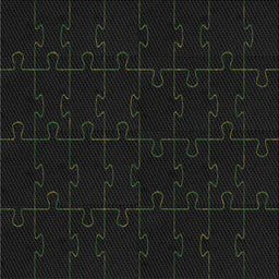 Square Patterned Light Black Novelty Rug, pat468