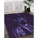 Machine Washable Transitional Purple Rug in a Family Room, wshpat469pur