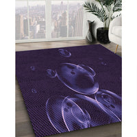 Patterned Purple Rug, pat469pur