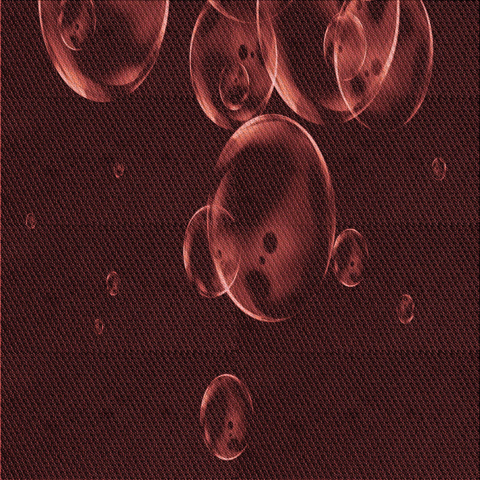 Round Patterned Chocolate Brown Rug, pat469rd