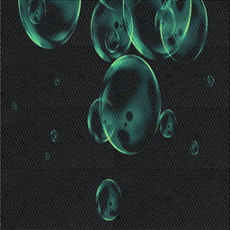 Sideview of Machine Washable Transitional Black Rug, wshpat469