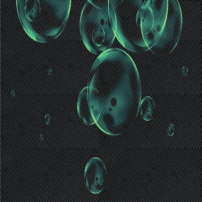 Sideview of Machine Washable Transitional Black Rug, wshpat469