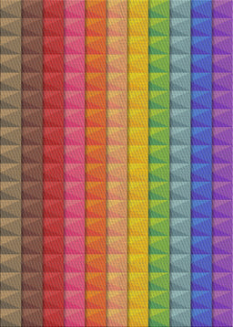 Machine Washable Transitional Brown Rug, wshpat46