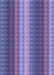 Square Patterned Deep Periwinkle Purple Rug in a Living Room, pat47blu