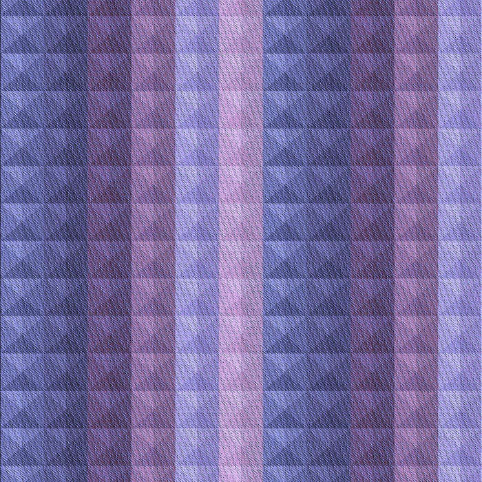 Square Patterned Deep Periwinkle Purple Rug in a Living Room, pat47blu