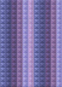 Machine Washable Transitional Deep Periwinkle Purple Rug, wshpat47blu