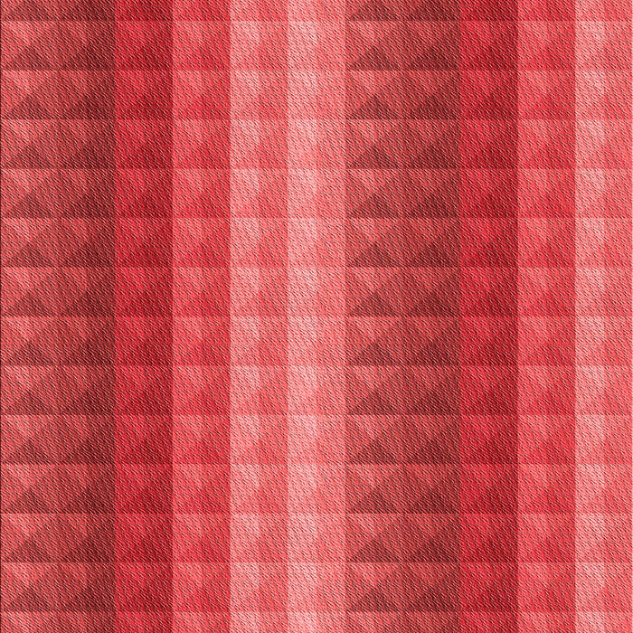Square Patterned Red Rug in a Living Room, pat47rd