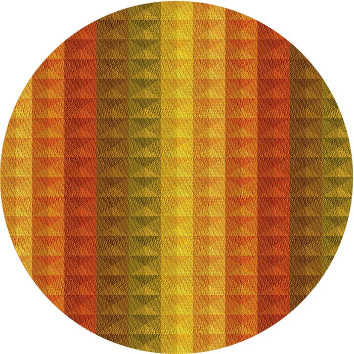 Square Patterned Red Rug, pat47yw