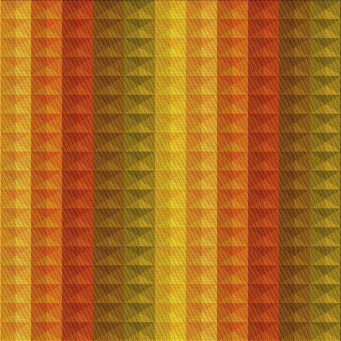 Round Patterned Red Rug, pat47yw