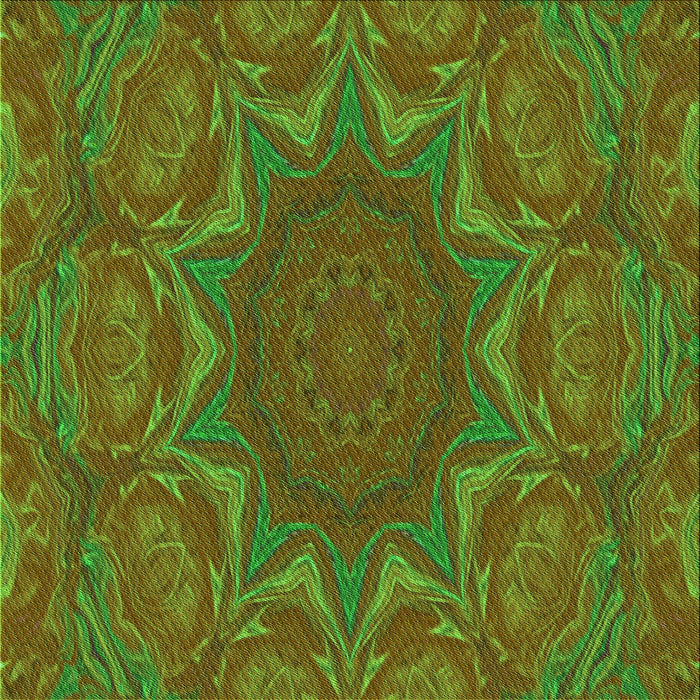 Round Machine Washable Transitional Dark Bronze Brown Rug, wshpat470grn