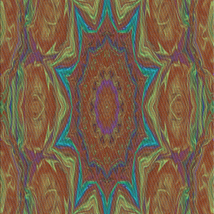 Machine Washable Transitional Brown Red Rug, wshpat470lblu