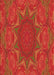 Machine Washable Transitional Orange Red Orange Rug, wshpat470org