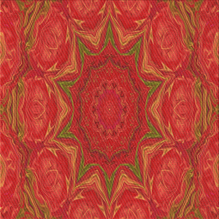 Round Machine Washable Transitional Orange Red Orange Rug, wshpat470org