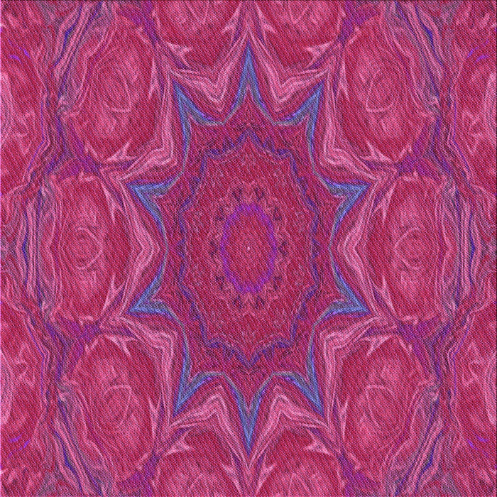 Round Machine Washable Transitional Neon Pink Rug, wshpat470pur
